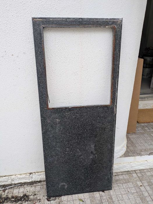 Bancada em mármore preto