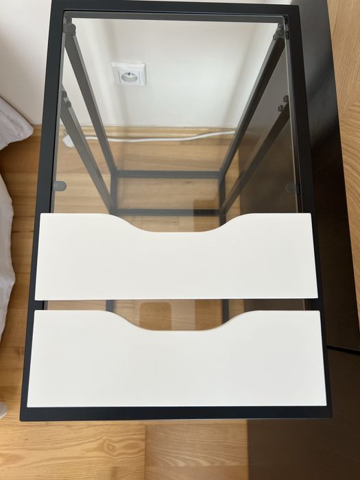 2 sztuki 2x front ikea Alex komoda ikea biały