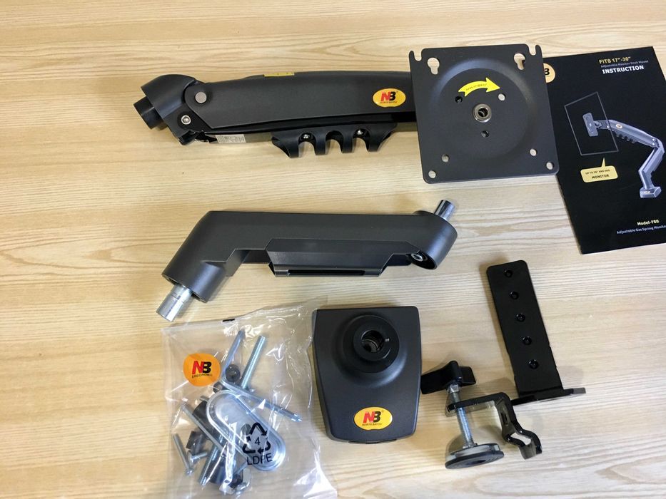 Настольный держатель кронштейн NB F80 крепление для монитора на 17-30