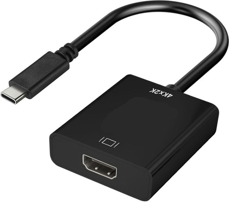 HUB adapter USB-C na HDMI 4K 30Hz OEM-C7 15cm przejściówka