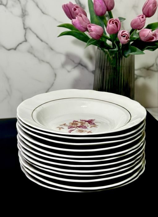 ‼️6шт. коростень‼️ тарілки набір часів СРСР