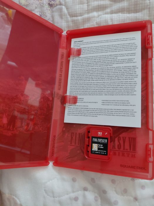 Final Fantasy VII Rebirth Nintendo Switch 2