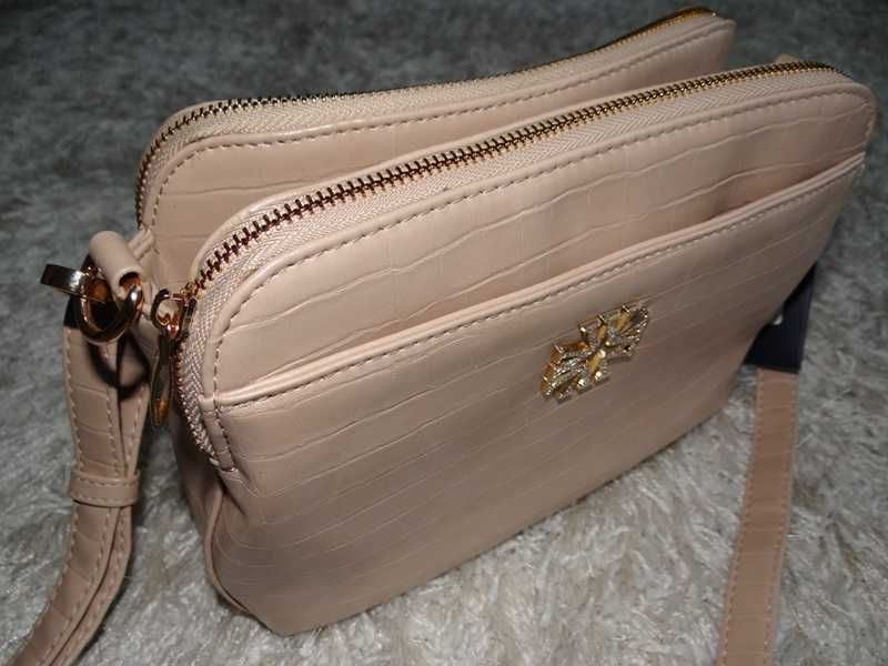 Nowa beżowa listonoszka damska WITTCHEN