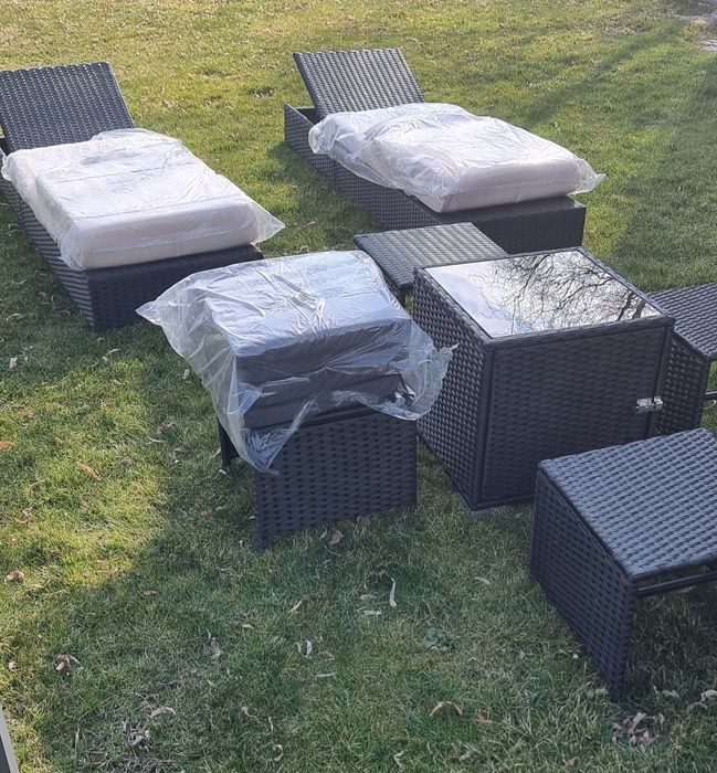 PROMOCJA !Zestaw mebli ogrodowych ratanowych..