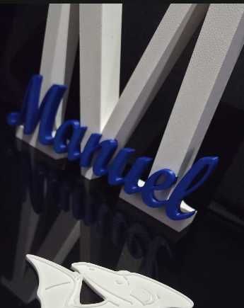 Letras Decorativas em 3D Personalizadas