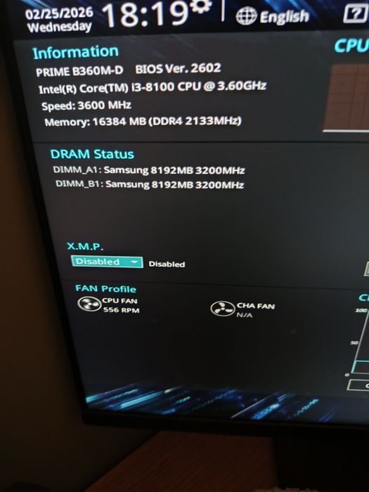 Pamięć Ram DDR4 Samsung 16gb Asus TUF Gaming + adaptery STD do PC