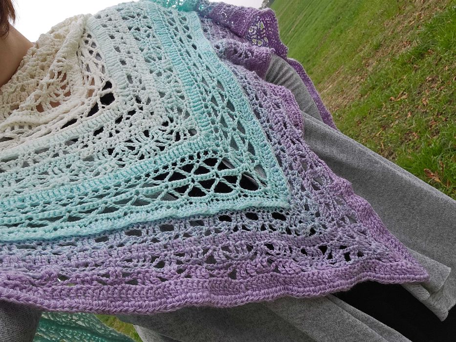 Chusta akryl bawelna