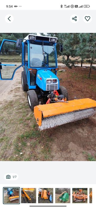 Zamiatarka do iseki traktorka