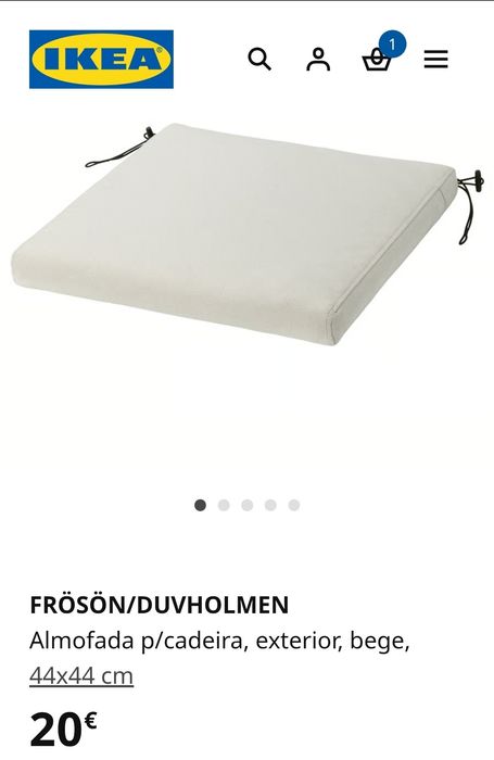 4 Almofadas IKEA Jardim