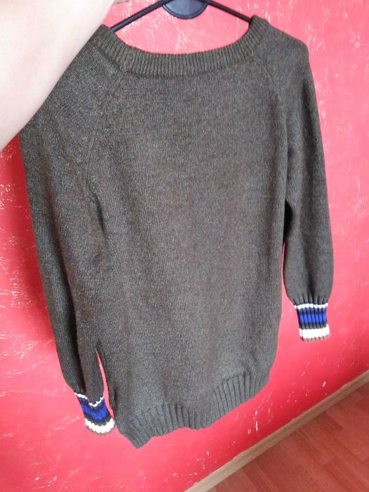 Sweterek khaki S/M