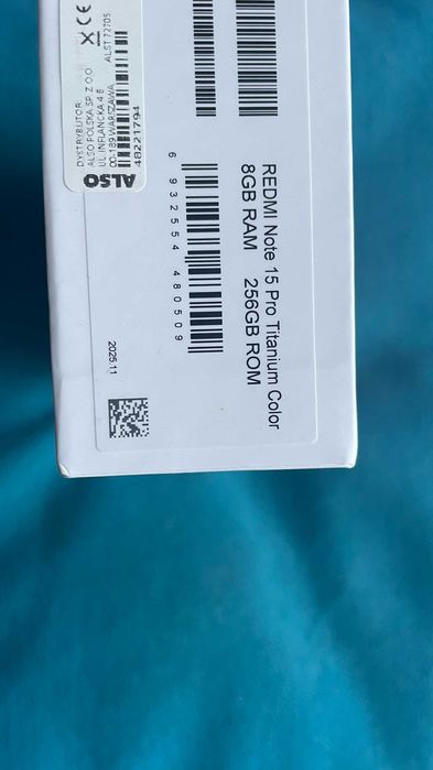 NOWY Xiaomi Redmi Note 15 Pro 8/256GB Titanium