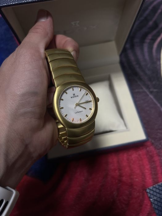 Zegarek EDOX Les Vauberts jak NOWY