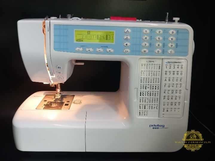 Maszyna do szycia Privileg Litery cyfry -skóra jeans 12MSC GWARANCJI