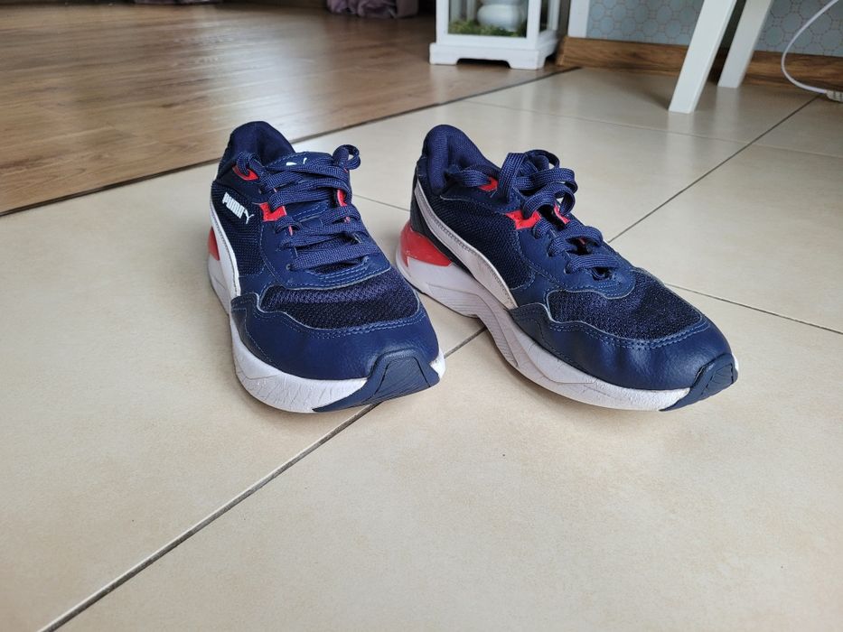 Buty sneakersy chłopięce puma x-ray Speed lite młodzieżowe z siatki 38