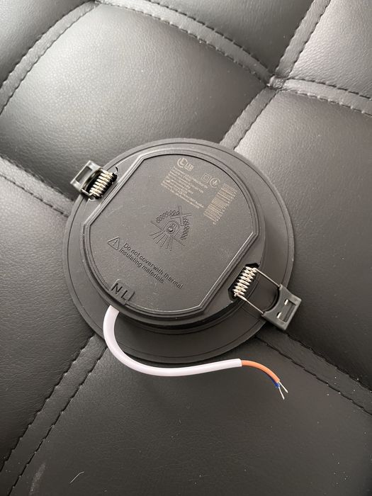 Точкові світильники врізні 5 шт