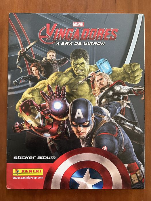 Coleção de cromos Panini - Vingadores - A ERA DE ULTRON