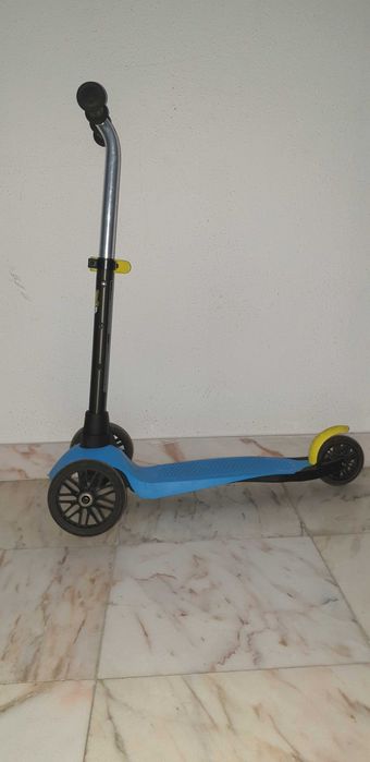 Trotinete 3 rodas com guiador ajustável