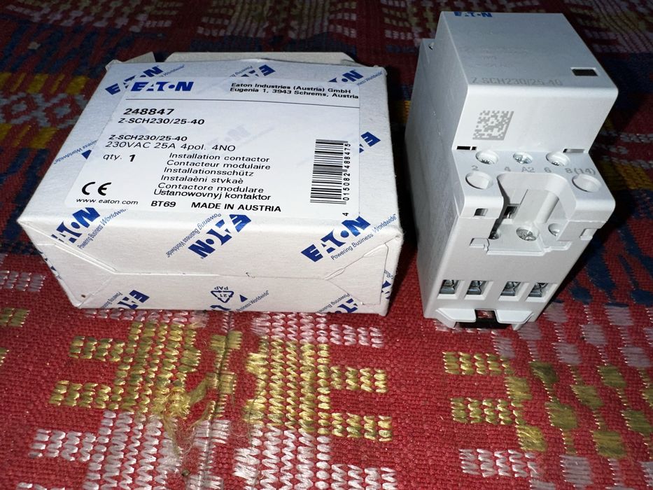 Контактор модульный  Eaton Z-SCH 230/25-40
