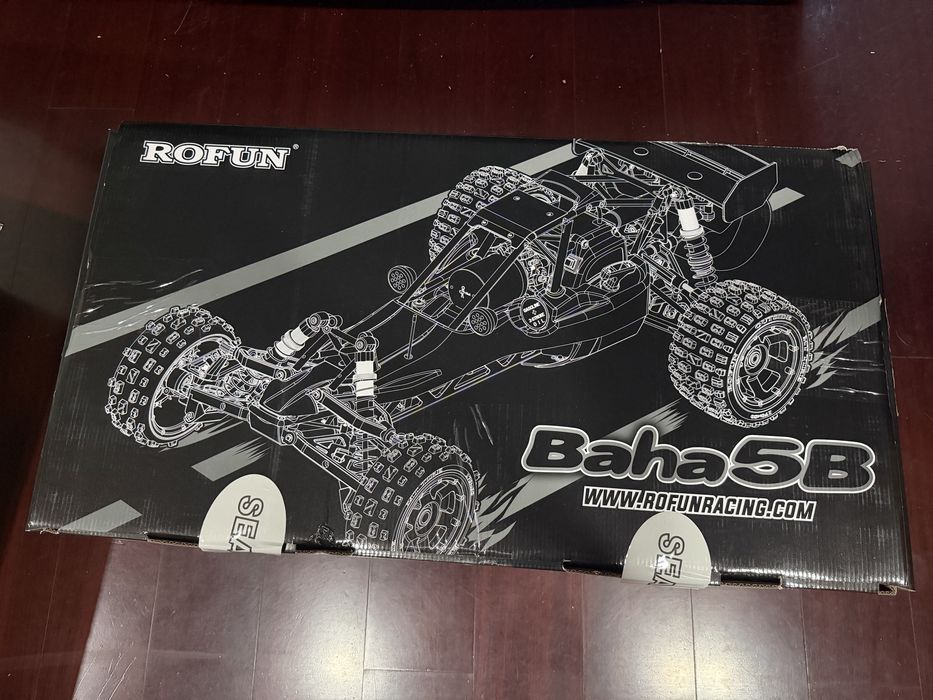 Carro RC Rofun Baha Rovan Baja 5B 29CC 1/5 Escala 2WD Movido a Gasolina, Buggy de Alta Velocidade com Controle Remoto