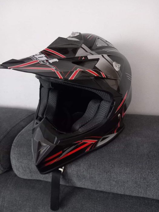 Kask na motor Quada r M 58cm