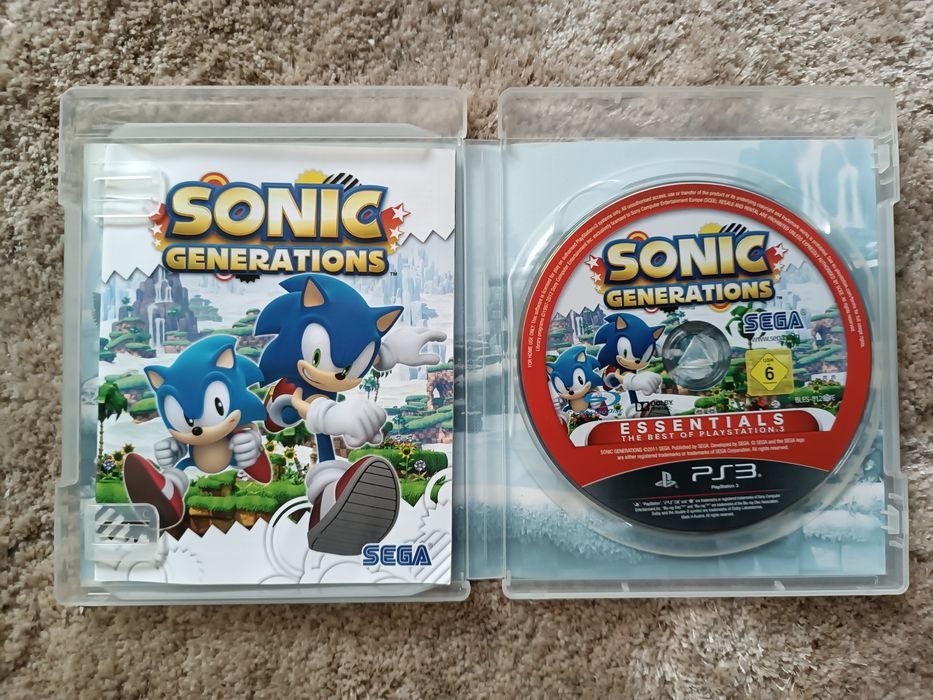 Coleção jogos Sonic (PlayStation 3)