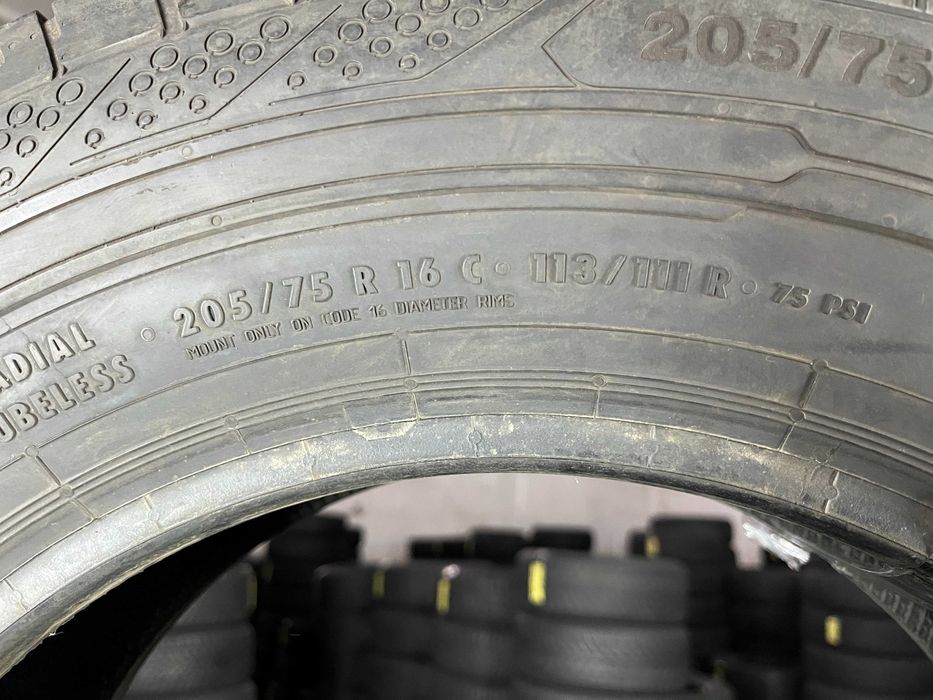 LS2003 Літні шини 205/75r16c Continental ContiVanContact 200 комплект резина р16с