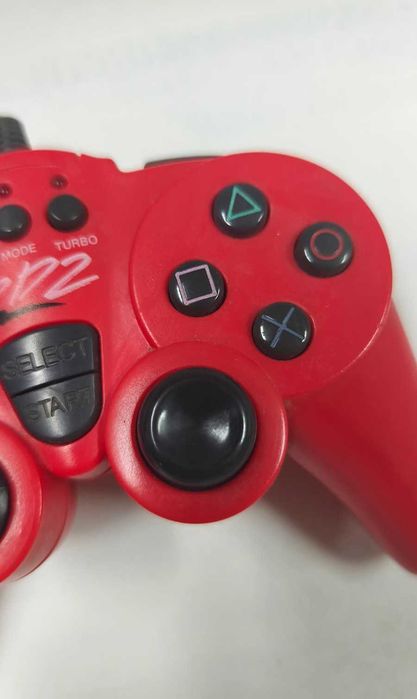 Comando 3D2 para PS1 / PS2 – Vermelho – Turbo / Slow