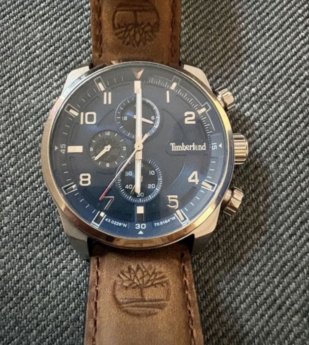 Relógios Casio e Timberland, excelente estado, como novos.
