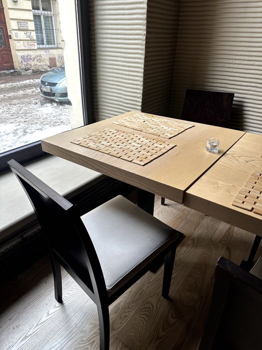 wyposażenie restauracji krzesła, stoły, meble kuchenne