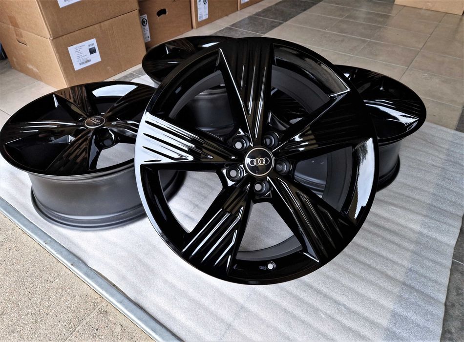 Alufelgi 19 5x112 Audi A3 8V 8P A4 B6 B7 A6 C5 C6 Q2 Q3 Czarne ! 299#
