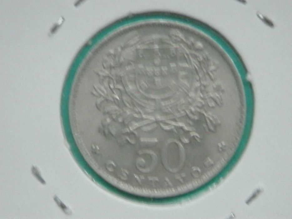 1457 - República: 50 centavos 1959 alpaca, por 3,50