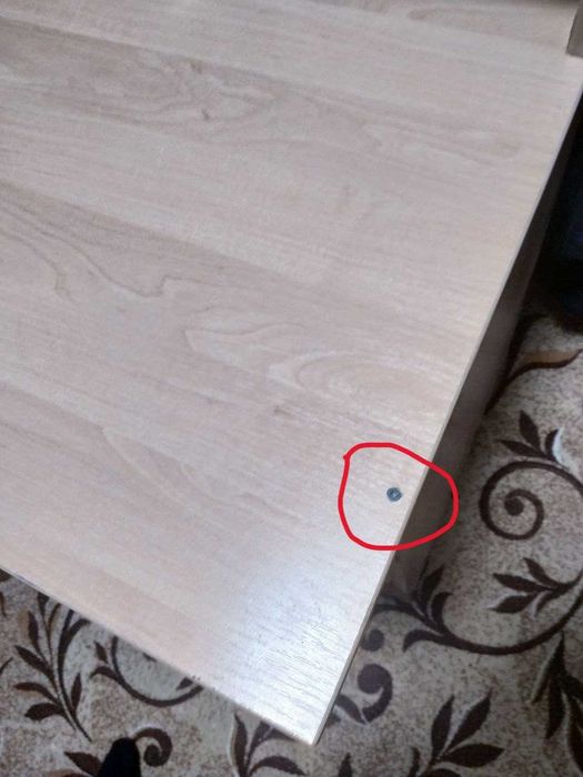 Компьютерный стол с пеналом и надстройкой (полностью разборный)