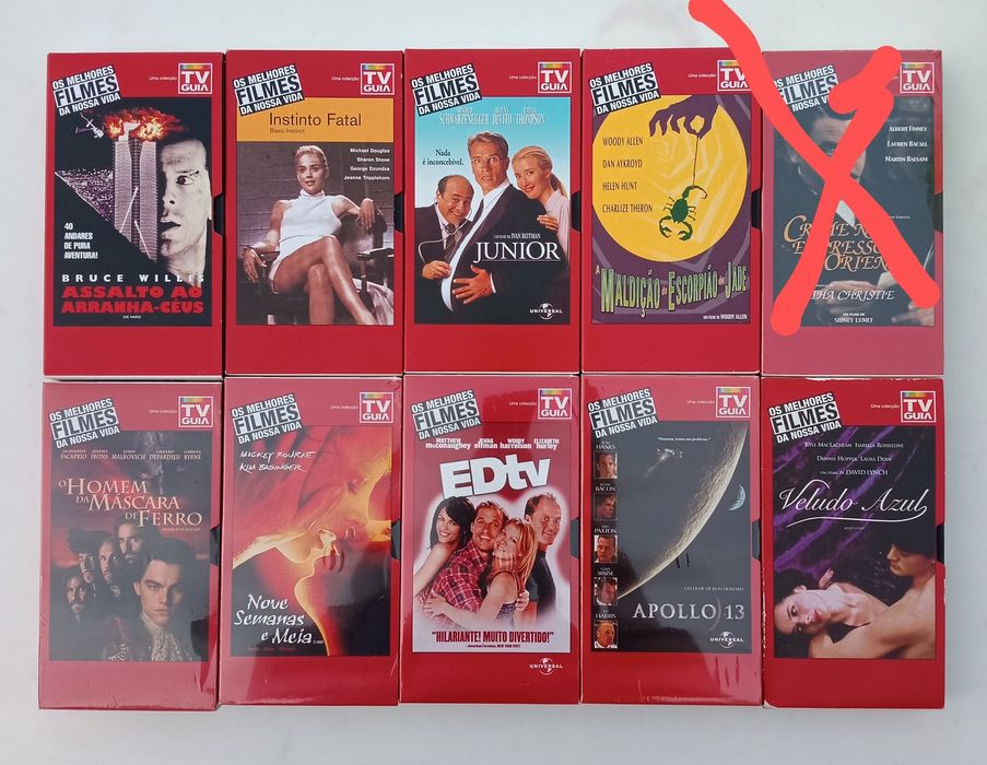Clássicos do cinema em VHS