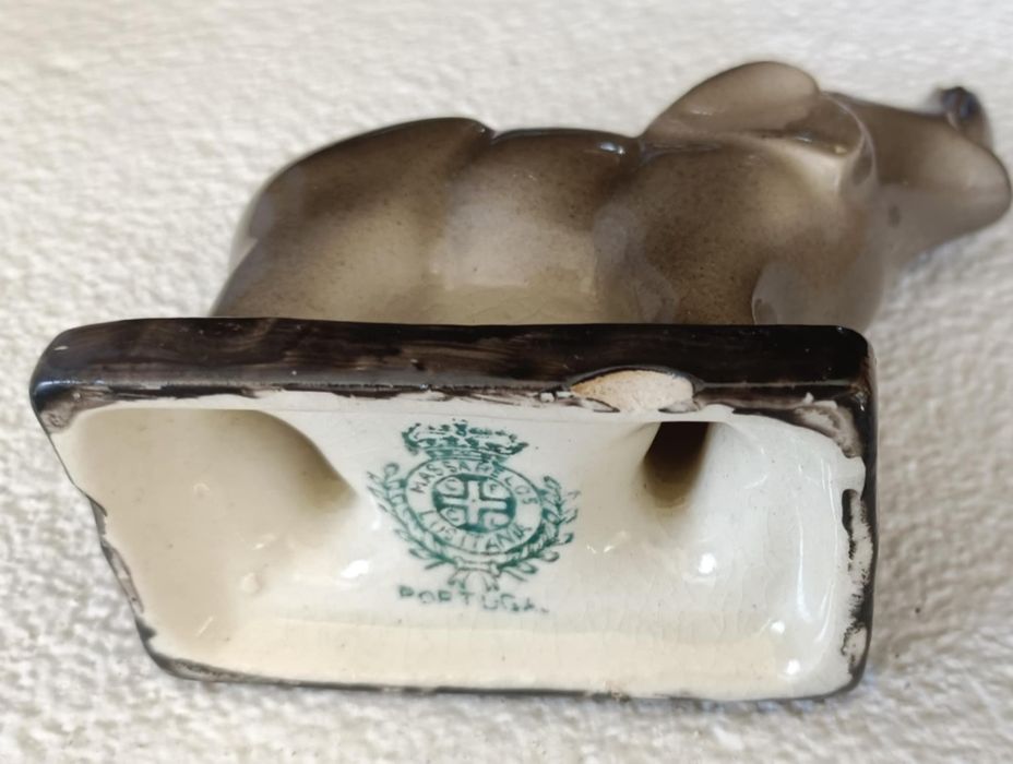 Raro paliteiros Massarelos elefante para restaurar