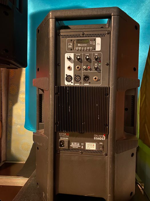 Conjunto de som amplificado