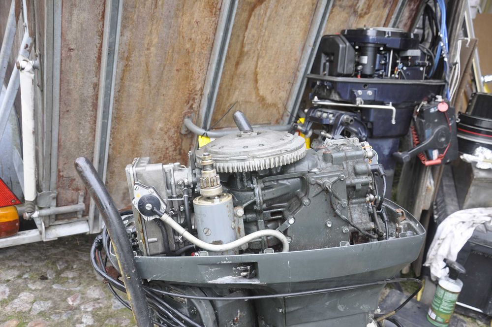 Johnson krotka stopa 50 ps, manetka, linki, sprawny