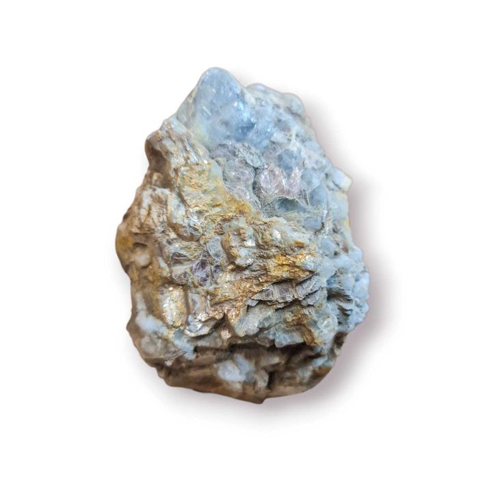 Pedra Celestina Bruta (Celestite) – Acinzentada – 8×12×10 cm