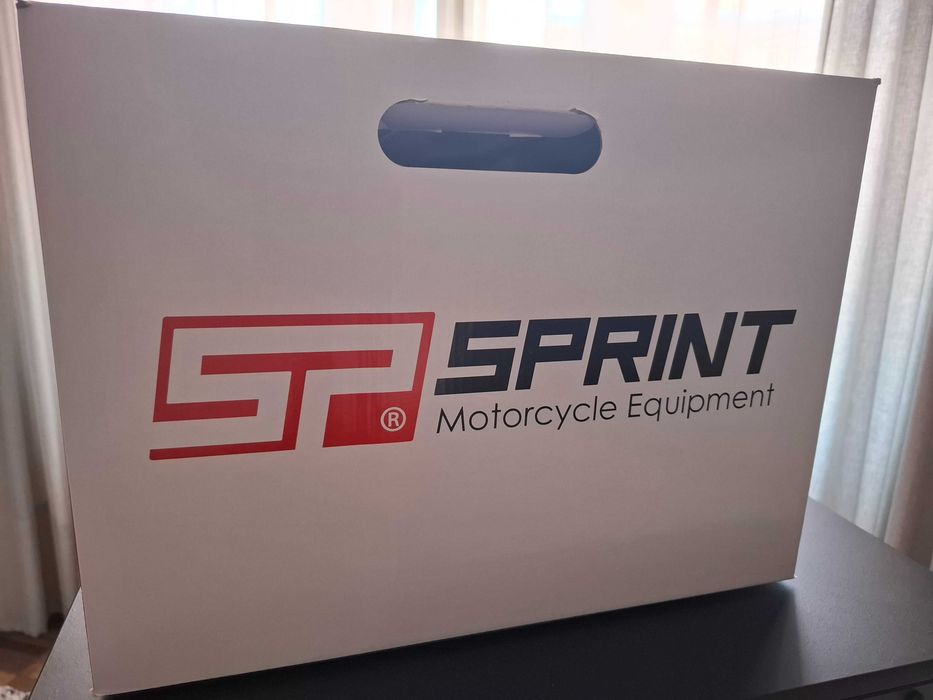 Capacete Sprint branco - novo!