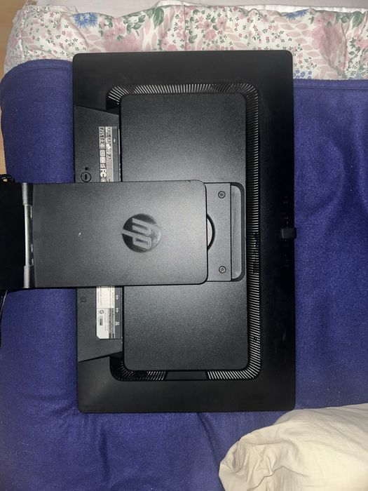 Monitor HP Webcam Alto-falantes Cadeado Adaptador Hdmi e cabos