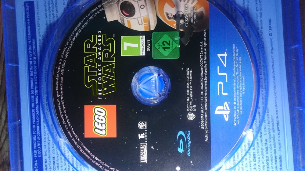 LEGO Star Wars  PS4 Playstation 4 Gwiezdne wojny Minecraft Rayman