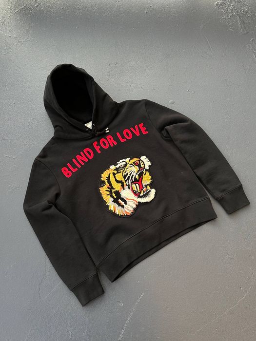 Худи Gucci blind for love, кофта гуччи з тигром: 3 199 грн. - Худи