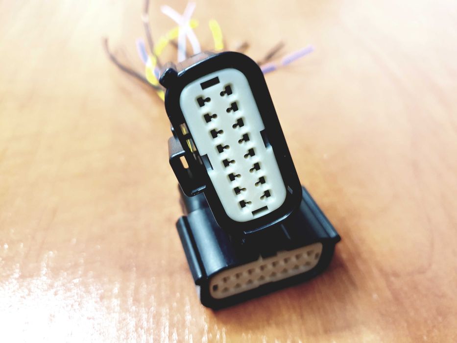 Ford Escape Kuga kostka wtyczka lampy wiązka zderzaka zmiana USA na EU