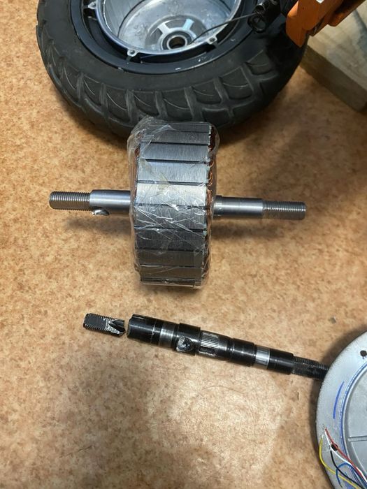 Мотор-колесо 10" 60v ,48v  электросамоката Crosser T4 1000W , T4 rurbo