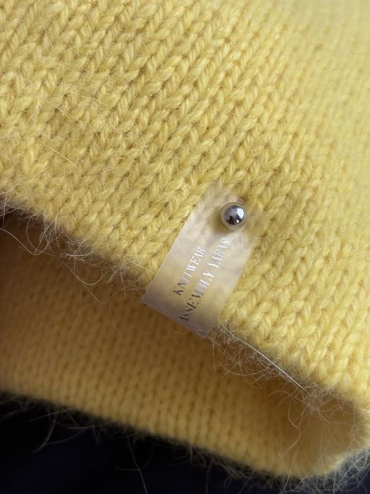 Подвійна шапка з ангори