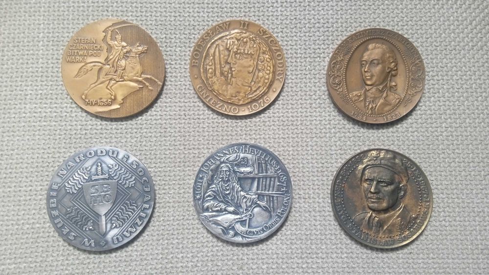 Zestaw Medali Seria Królewska Sosabowski Inne