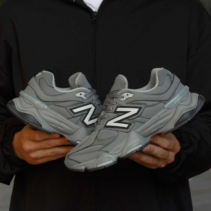Кроссовки New Balance 9060 Shadow Grey Castlerock Black/NB/Нью Беланс