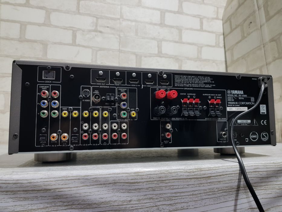 7.1 AV ресивер YAMAHA RX-V565, *7x115 Вт, HDMI, б/у з Німеччини