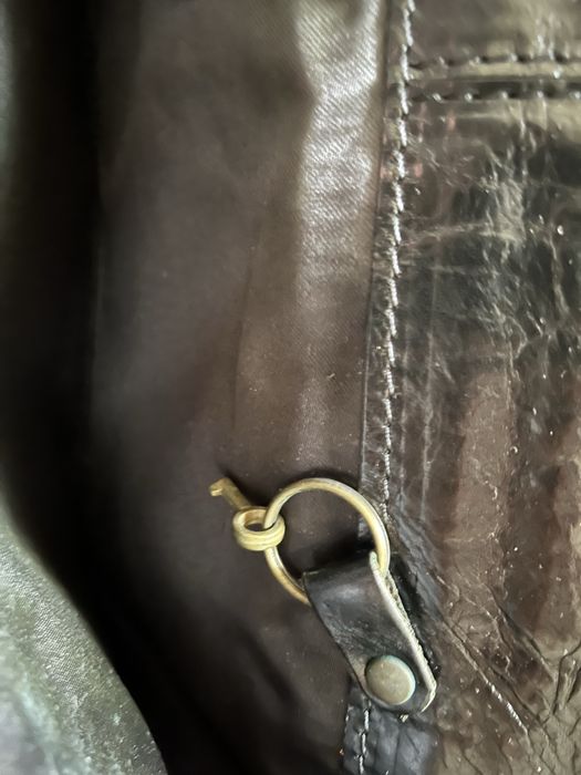 Pasta em couro genuino