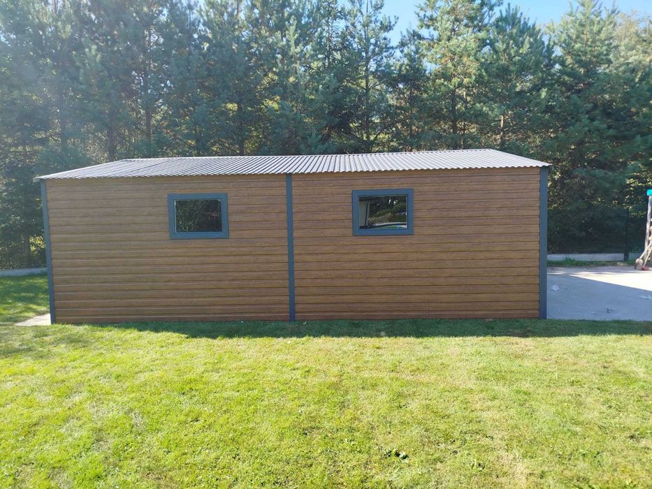 Garaż Blaszany Drewnopodobny PREMIUM PRODUCENT!!!