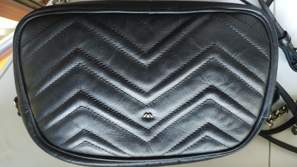 Jak nowa torebka mała Wojas skóra